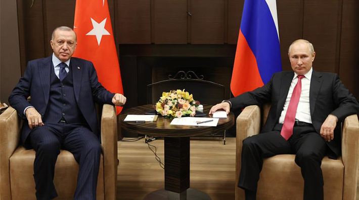 Erdoğan ile Putin arasındaki görüşme sona erdi
