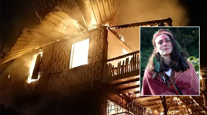 Çevreci ressam Gökçe Erhan’ın evinin yanma sebebi ortaya çıktı