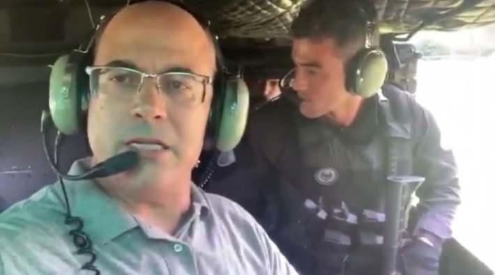 Rio de Janeiro Valisi Wilson Witzel helikopterden rastgele ateş açtı