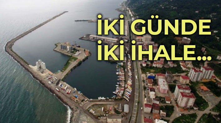 İyidere’deki liman inşaatı, ‘adrese teslim ihale’ ile Cengiz İnşaat’a verildi