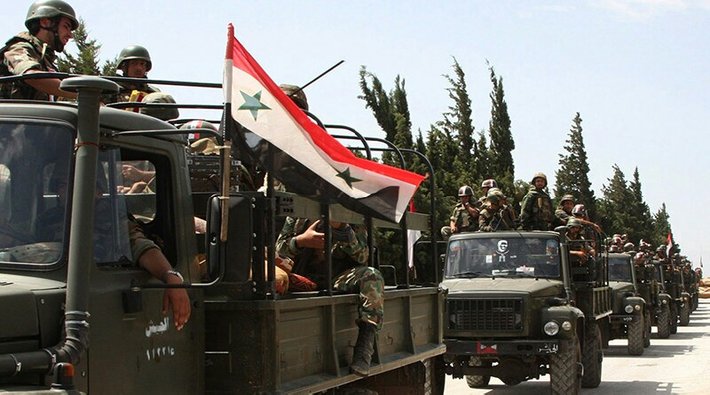 Suriye ordusu Rakka'ya ilerliyor: 'Son büyük engel' denilen Deyr-Hafir IŞİD'den geri alındı