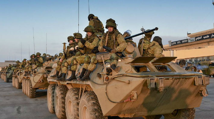 SOHR: Rusya askeri M-5 karayoluna konuşlandı
