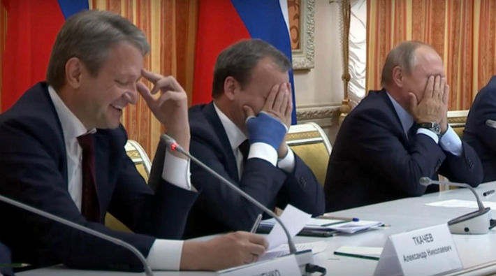 Rus Tarım Bakanı'nın 'domuz eti' gafı Putin'i utandırdı