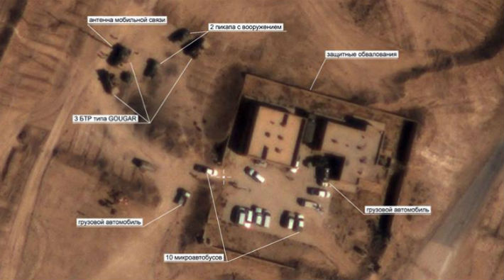 Rusya'dan uydu görüntülü iddia: ABD, Deyrizor'un doğusunda IŞİD ile işbirliği yapıyor