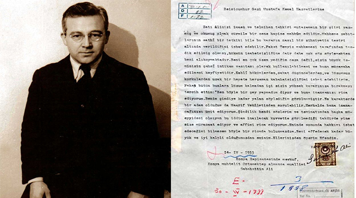 Sabahattin Ali'nin Atatürk'e Yazdığı Mektup Ortaya Çıktı