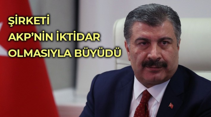 Sağlık Bakanı Koca'nın şirketi sermaye arttırdı: 30 milyon liradan 100 milyon liraya çıktı