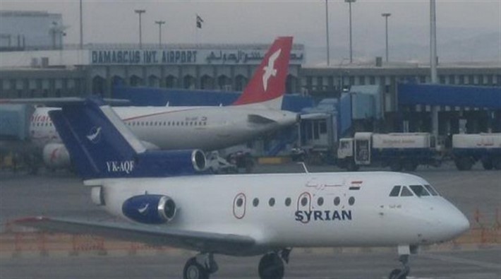 Şam Uluslararası Havaalanı'nda patlama sesleri