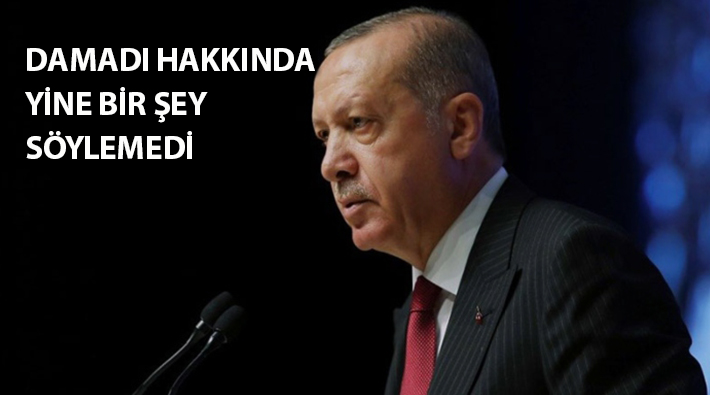 Saray'da konuşan Erdoğan Berat Albayrak'ın istifasına yine değinmedi 