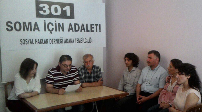 SHD Adana'dan Soma için adalet çağrısı: Affetmeyecegiz, hesap soracağız