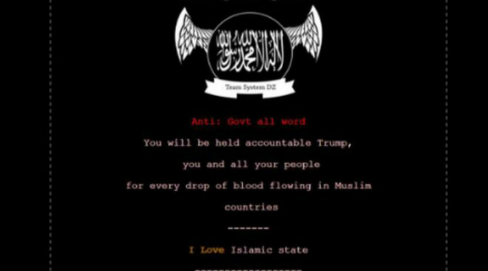 ABD’de IŞİD mesajlı siber saldırı
