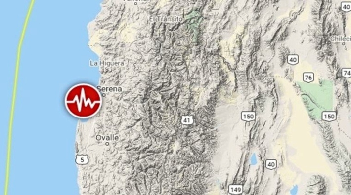 Şili'de 6,3 büyüklüğünde deprem meydana geldi