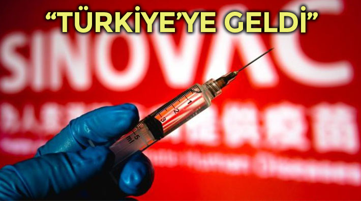 Habertürk: Çin aşısı 'Sinovac' Türkiye'ye geldi
