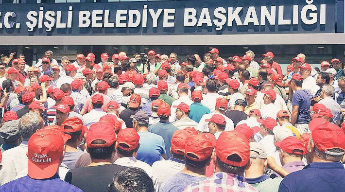 Şişli’de iş bırakan işçiler Ankara'ya 'adalet yürüyüşü' başlatıyor!