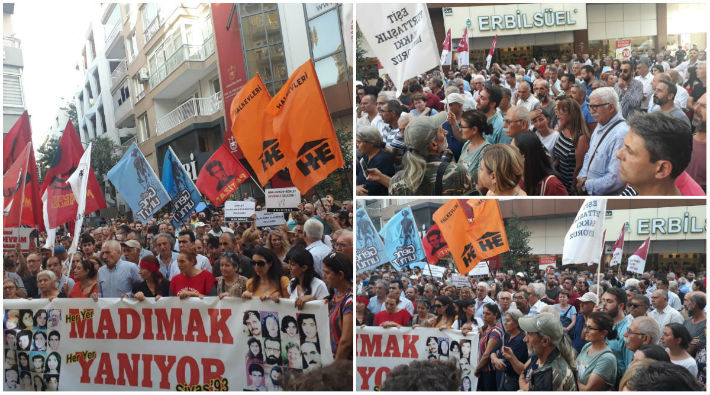 Sivas Katliamı'nda yitirilenler İzmir'de anılıyor