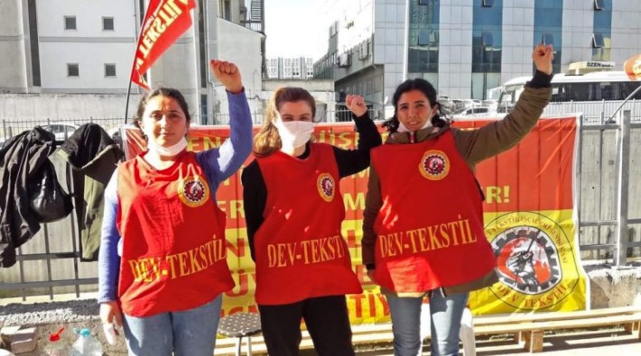 SML Etiket işçileri direnişin 20. gününde: ‘Sonuna kadar mücadele edeceğiz’