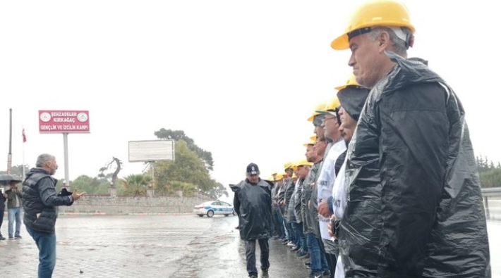 Soma'dan Ankara'ya yürüyen madencilere 2. kez jandarma engeli