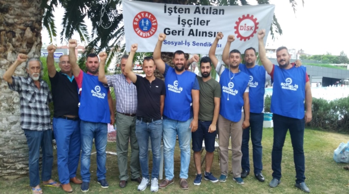 Direnişteki Aydın Belediyesi işçileri Ankara'ya yürüyecek
