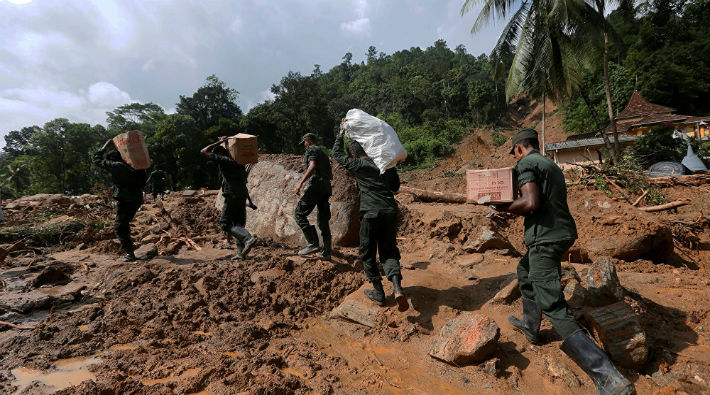 Sri Lanka'da sel felaketi: 146 kişi hayatını kaybetti