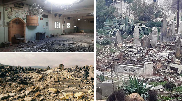 Suriye: Erdoğan güçleri Afrin'de camileri bombalıyor