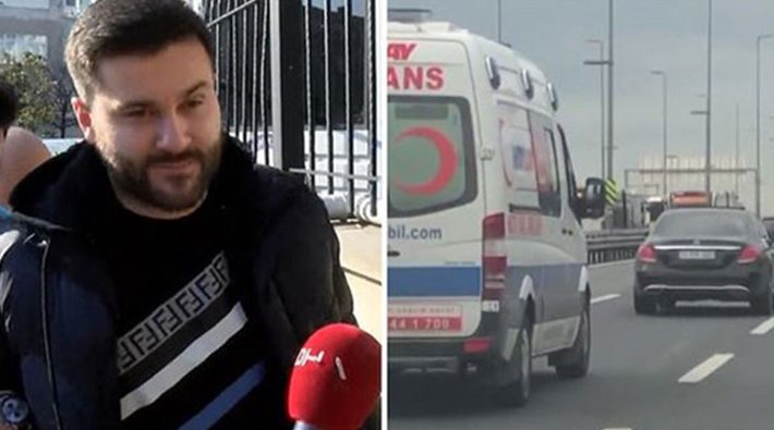 Ambulansa yol vermeyen sürücüye 2 ay 15 gün hapis cezası