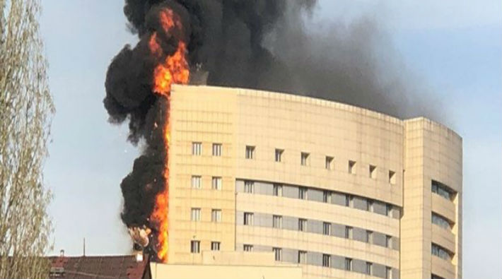 Taksim İlkyardım Hastanesi'nde yangın