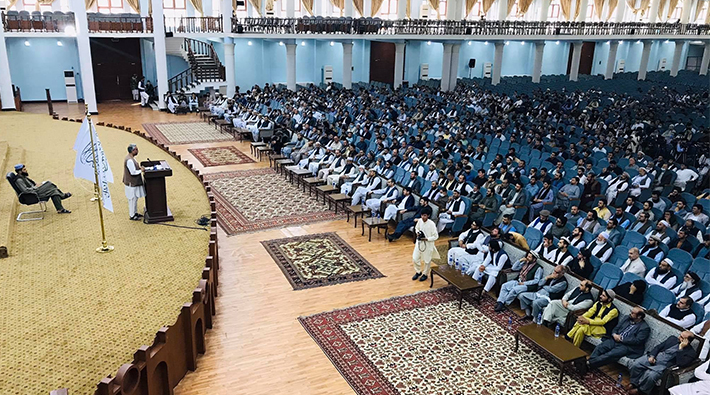 Taliban eğitim toplantısı düzenledi: Tek bir kadın toplantıya çağırılmadı