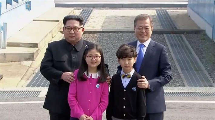 Tarihi gün: KDHC ve Güney Kore liderleri bir arada 