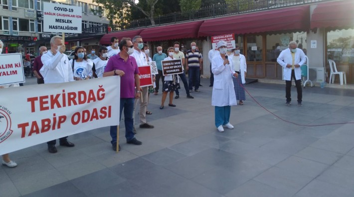 Hekimler Tekirdağ'dan seslendi: 'Covid-19 iş birliği ve ortak çalışma meclisi' kurulsun'