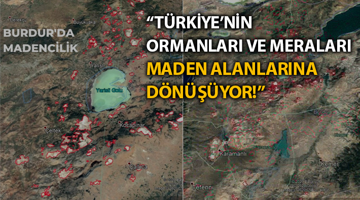 TEMA Vakfı, Antalya-Burdur-Isparta hattında faaliyet yürüten taş ocaklarının yarattığı ekolojik yıkımı ortaya koydu