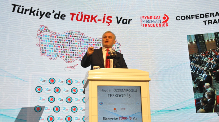 Tez-Koop-İş Başkanı'ndan Türk-İş Başkanı Atalay'a: 'Arkasına işverenleri ve hükümeti değil, Başkanlar Kurulu'nu alan bir lider istiyoruz'