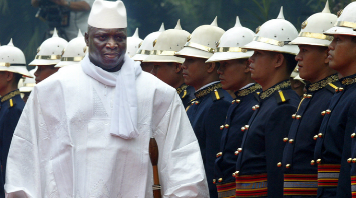 Gambiya'da seçimi kaybettiği halde koltuğunu bırakmayan Yahya Jammeh, OHAL ilan etti!
