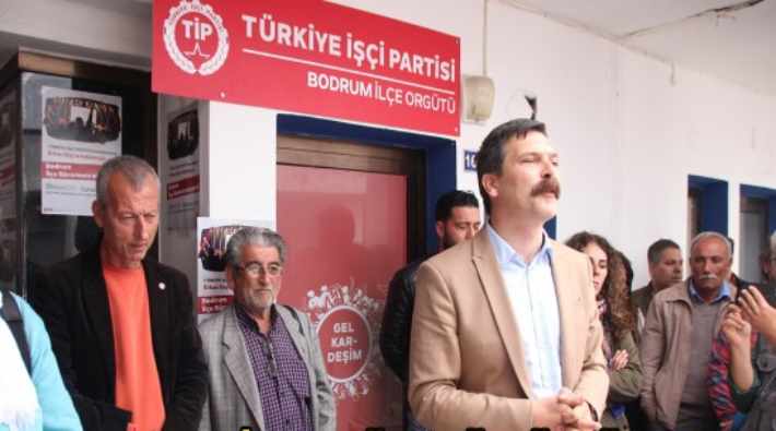 Türkiye İşçi Partisi Bodrum İlçe Örgütü açıldı