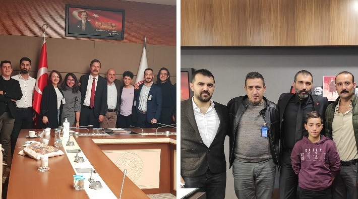 TİP, Meclis'te SPod ve İstanbul Geri Dönüşüme Katkı Derneği temsilcileri ile görüştü