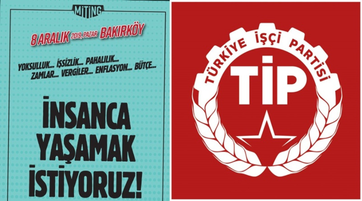 TİP İşçi Bürosu’ndan 8 Aralık mitingine çağrı: AKP iktidarına sert ve kitlesel bir cevap verilmesi gerekiyor