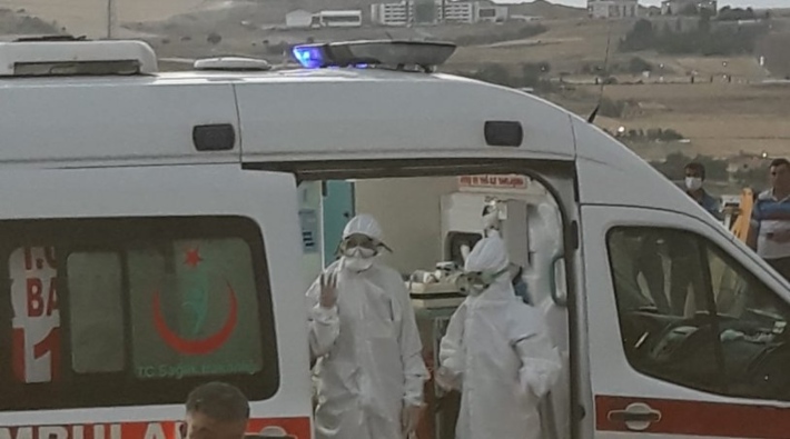 TOKİ şantiyesinde 87 işçi koronavirüs şüphesiyle hastaneye kaldırıldı