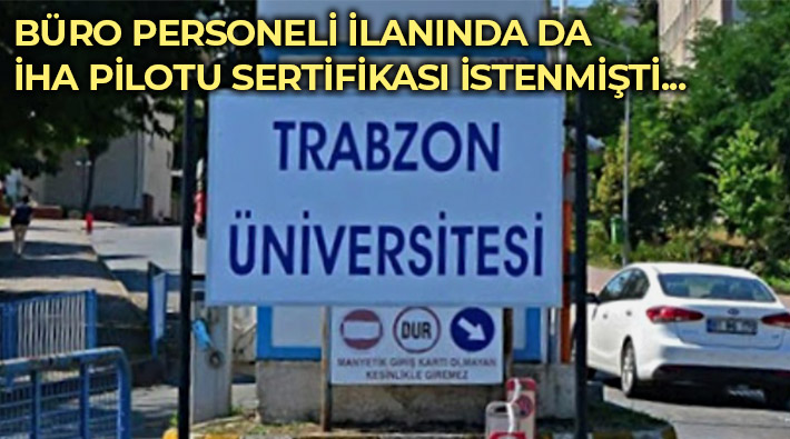 Trabzon Üniversitesi'nde adrese teslim bir kadro daha: Spor bölümüne harita mühendisi akademisyen