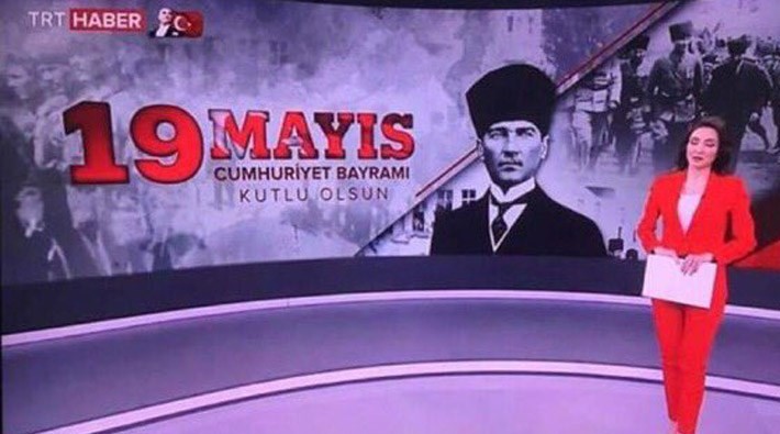 TRT'nin bayram karmaşası: '19 Mayıs Cumhuriyet Bayramı'