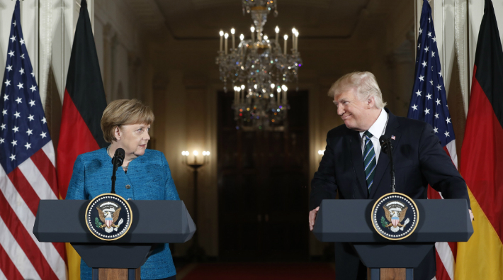 Trump: Almanya sağladığı pahalı savunma için ABD'ye büyük meblağlarda para ödemek zorunda