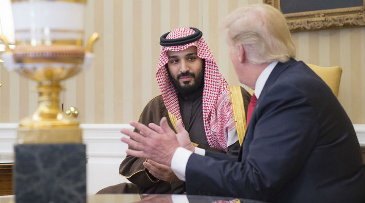 Trump'tan Suudi veliaht prensine destek: Büyük güvenim var