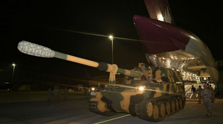 TSK'nın Katar'a askeri sevkiyatı sürüyor