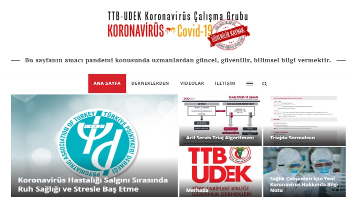 TTB, koronavirüse karşı bilgilendirme sitesi açtı