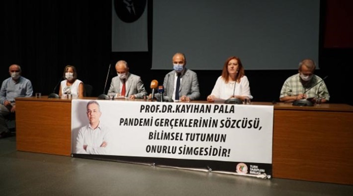 Türk Tabipleri Birliği: Prof. Dr. Kayıhan Pala yalnız değildir