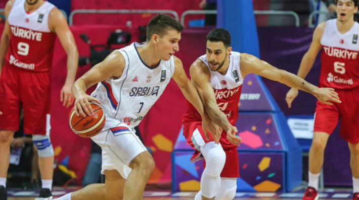 Türkiye, EuroBasket 2017'deki üçüncü maçında Sırbistan'a 80-74 mağlup oldu