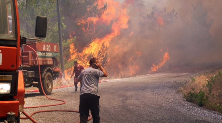 Türkiye'de son 10 yılda çıkan yangınlarda 93 bin futbol sahası büyüklüğünde orman kül oldu