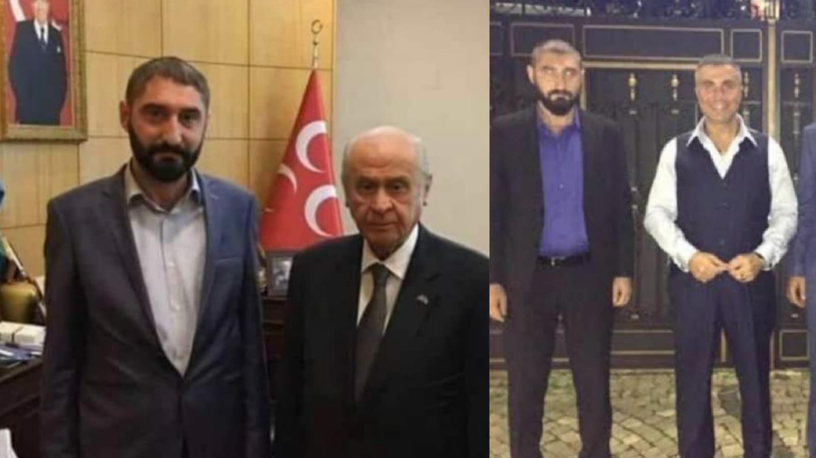Mafya hesaplaşmasında öldürülen Köroğlu'nun, Devlet Bahçeli ve Sedat Peker ile fotoğrafları ortaya çıktı