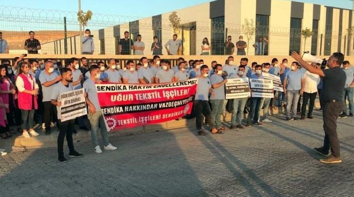 Urfa'da işçi kıyımı: DİSK Tekstil'de örgütlenen Uğur Tekstil işçileri işten atıldı!