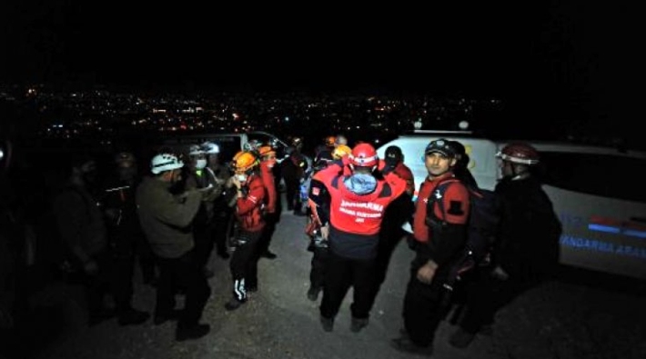 Uludağ'ın eteklerinde kaybolan 4 kişi için arama çalışması başlatıldı