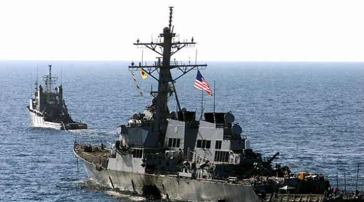 Al Masdar: ABD İran gemilerine ateş açtı!