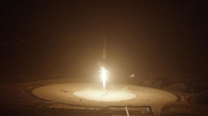 Uzaya kullanılmış roketle haberleşme uydusu gönderildi
