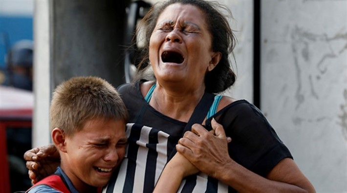 Venezuela'da karakolda yangın: 68 ölü